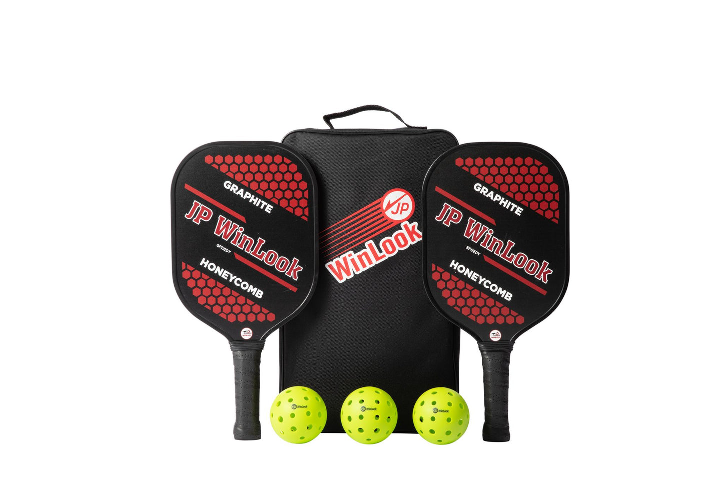 Pickleball Paddles Set – USAPA Pickleball Set - Graphite Carbon Fiber Rackets - 2 Pack