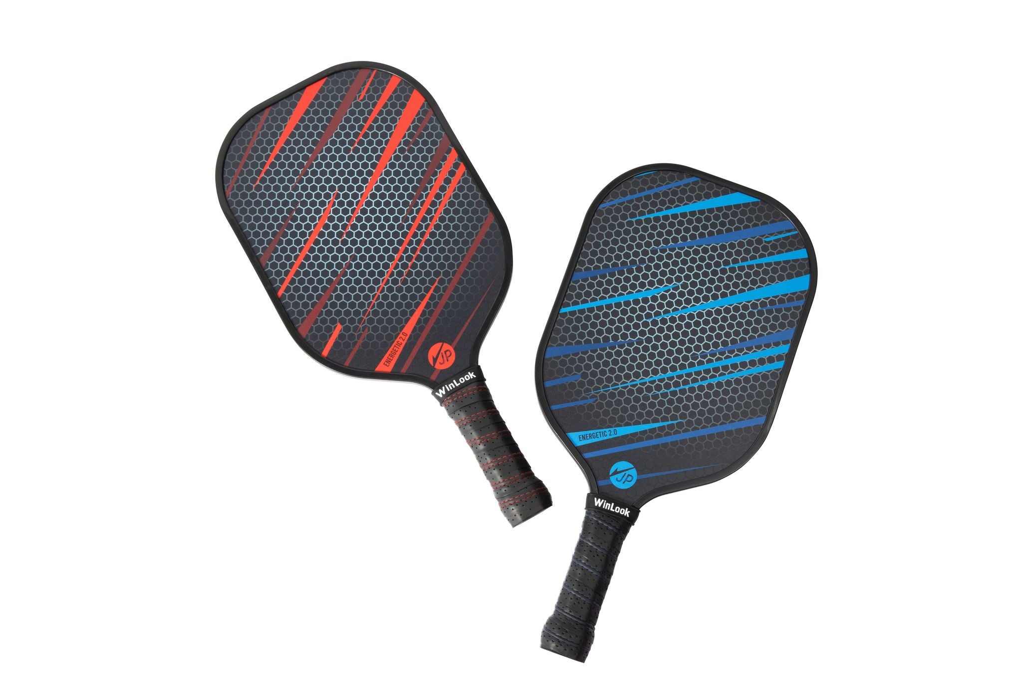 Pickleball Paddles Set of 2 – Fiberglass Pickle Ball Rackets – JP